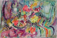 100 Fruits Nov 2005 WC on paper 22X15”